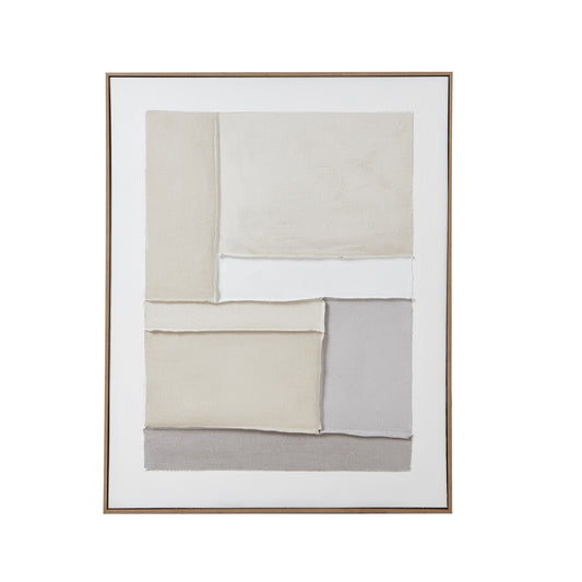 Contempo Alpha Framed Painting On Canvas - Skandi London