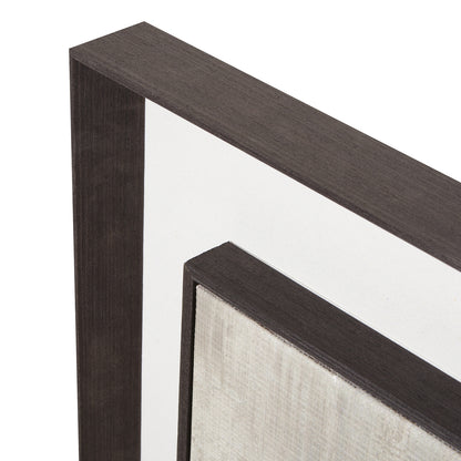 Extra Large Moderno Painting On Linen Mounted In Frame - Skandi London