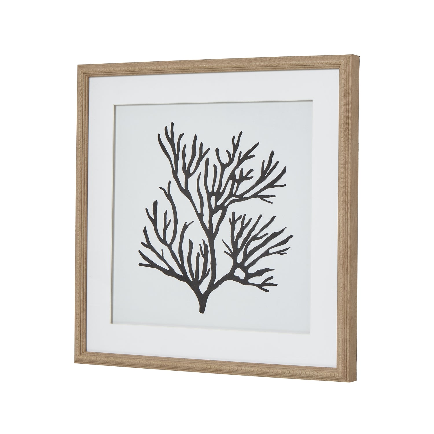 Reef Coral Art Mounted In Beaded Frame - Skandi London
