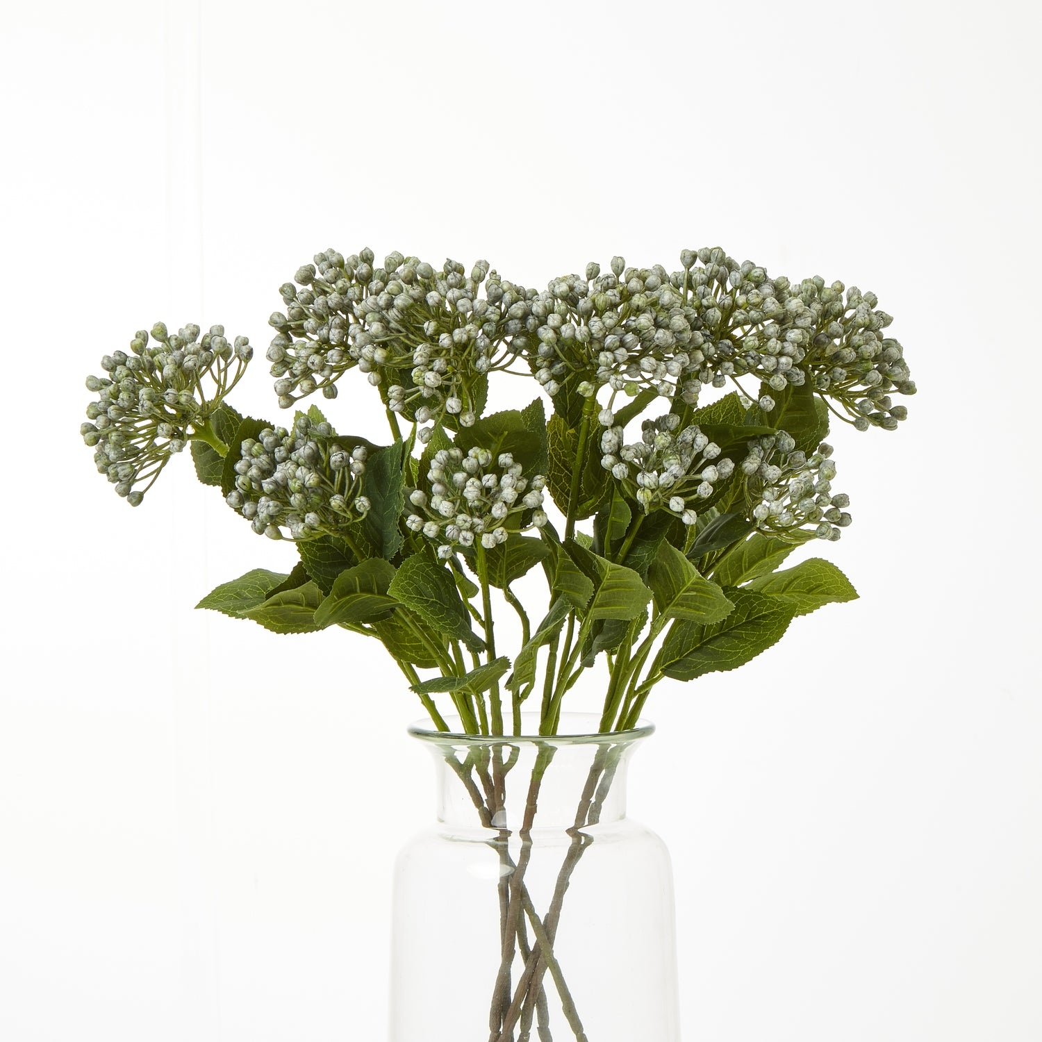 Blue Budding Hydrangea Spray - Skandi London
