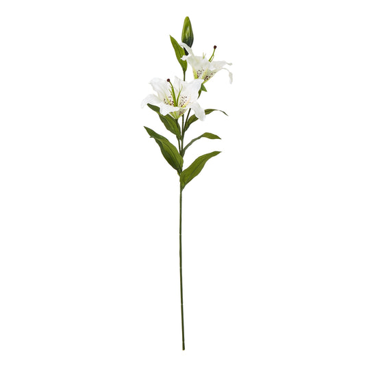 White Madonna Lily Spray - Skandi London