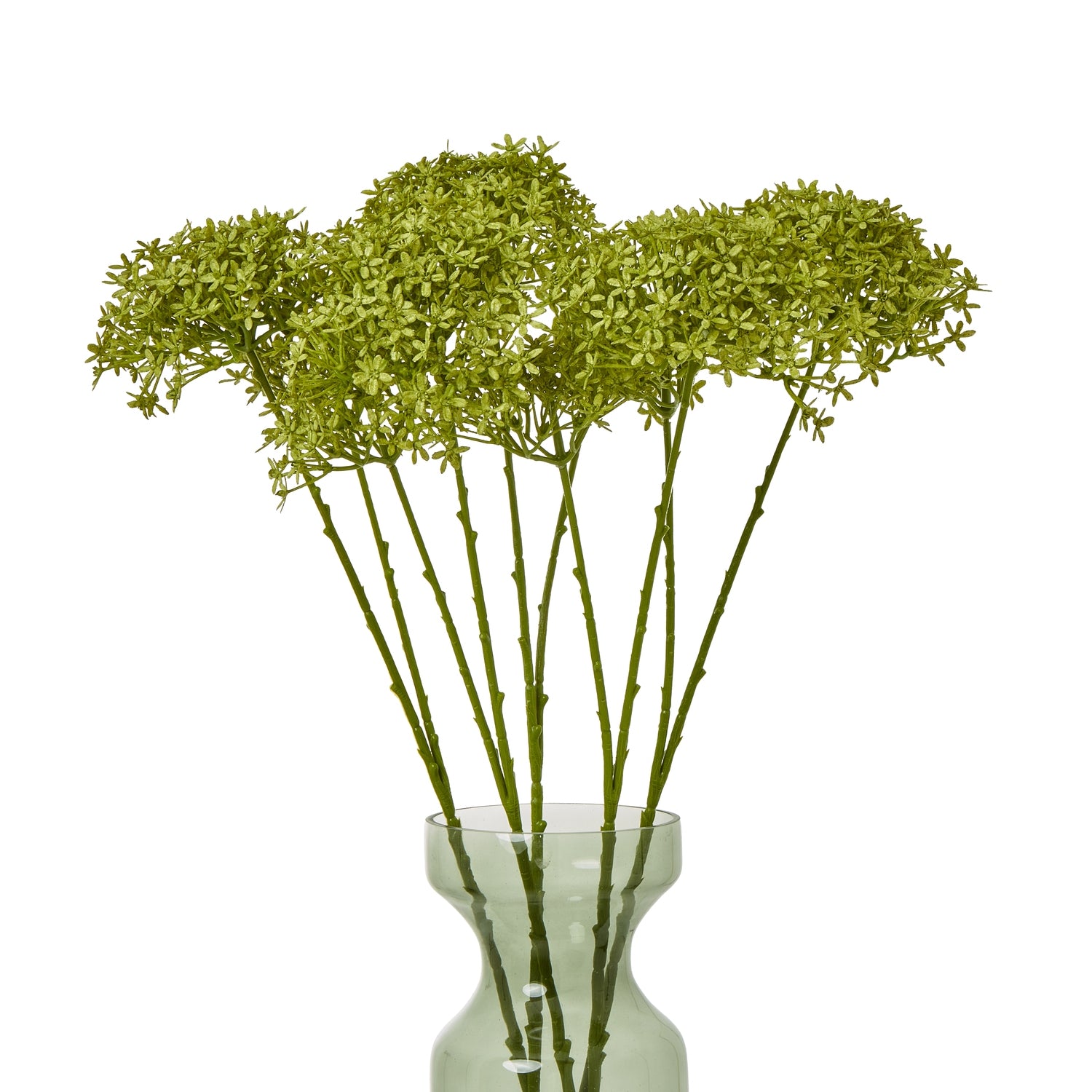 Green Crown Hydrangea Stem - Skandi London