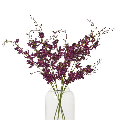 Purple Cymbidium Spray - Skandi London