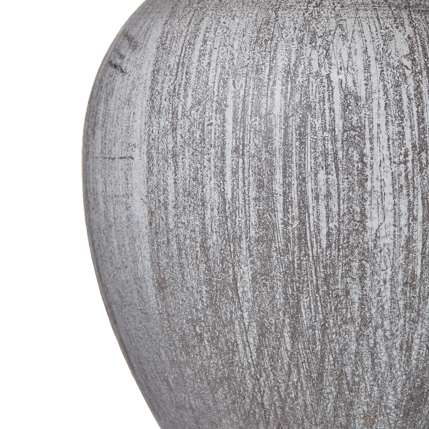 Otem Urn Table Lamp With Linen Shade - Skandi London