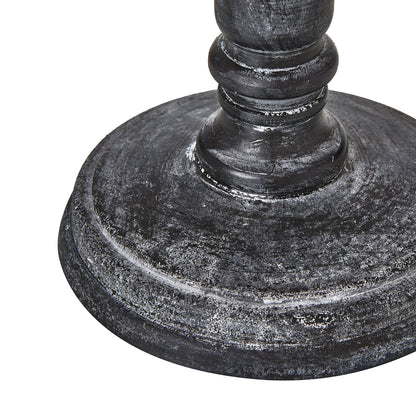 Palmyra Column Table Tamp With Linen Shade - Skandi London