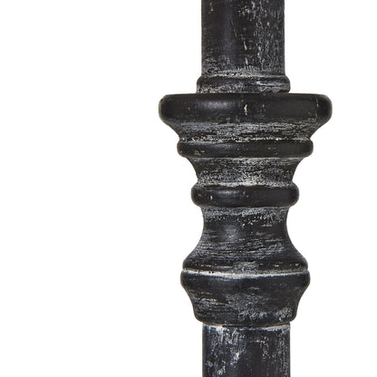 Isca Stem Table Lamp With Linen Shade - Skandi London
