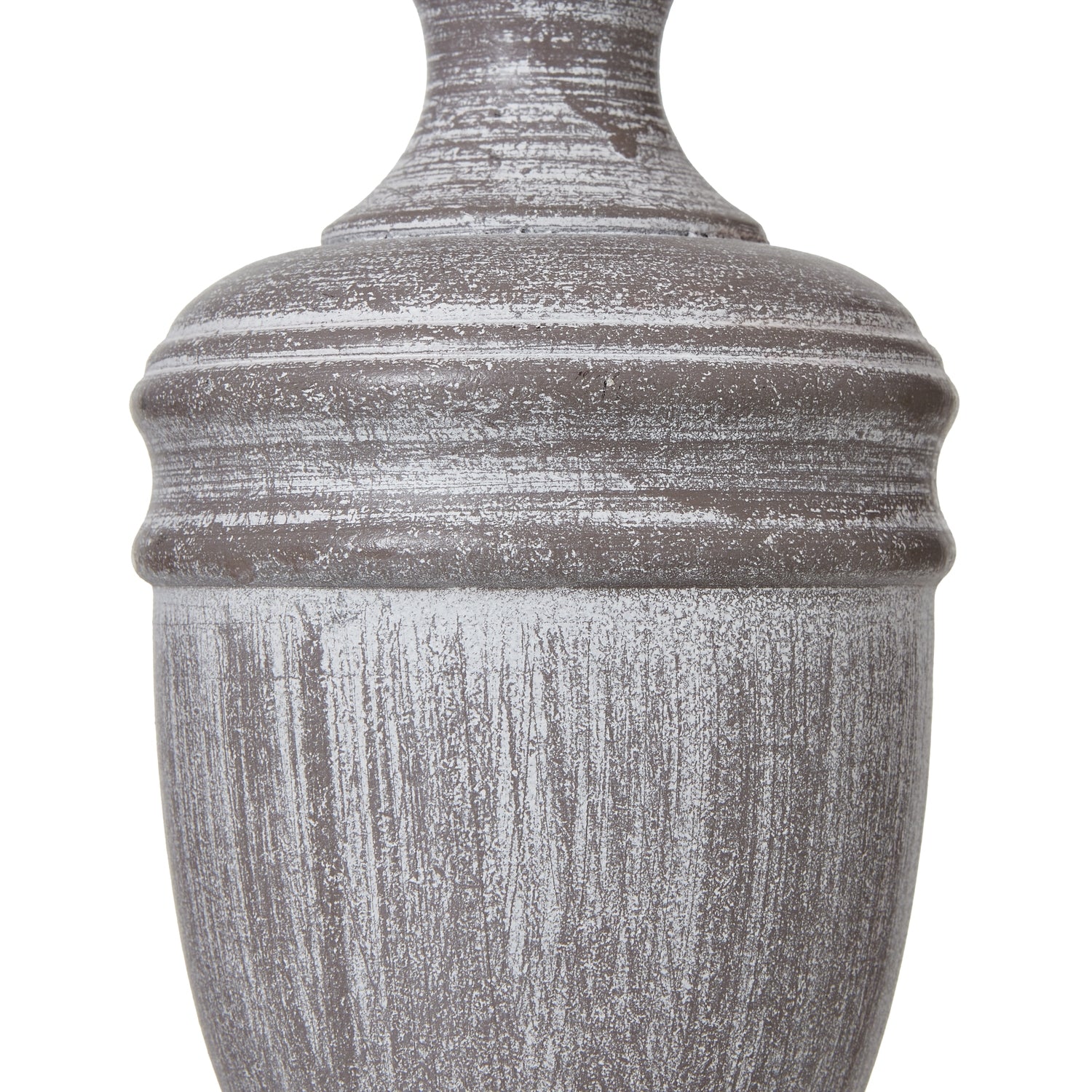 Nola Urn Table Lamp With Linen Shade - Skandi London