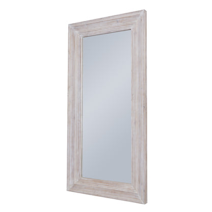 Harewood White Washed Large Mirror - Skandi London
