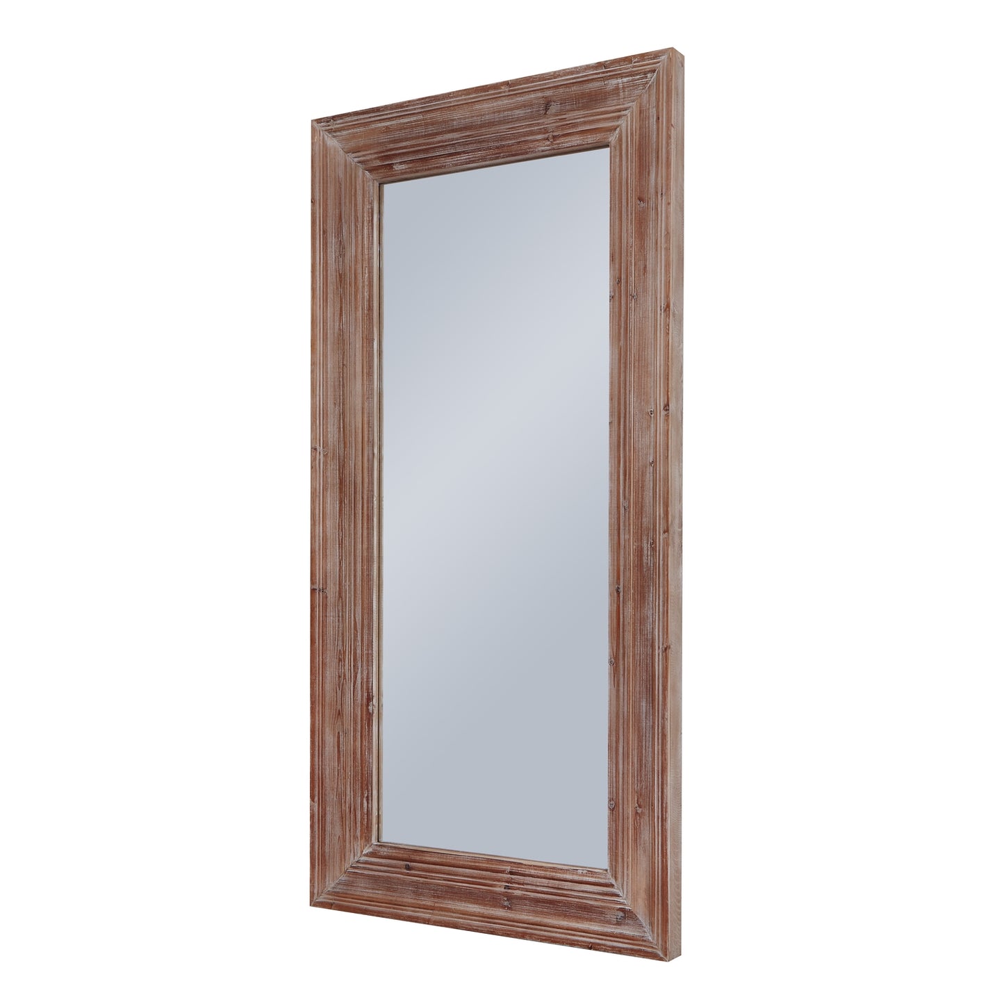 Newby Washed Wood Large Mirror - Skandi London