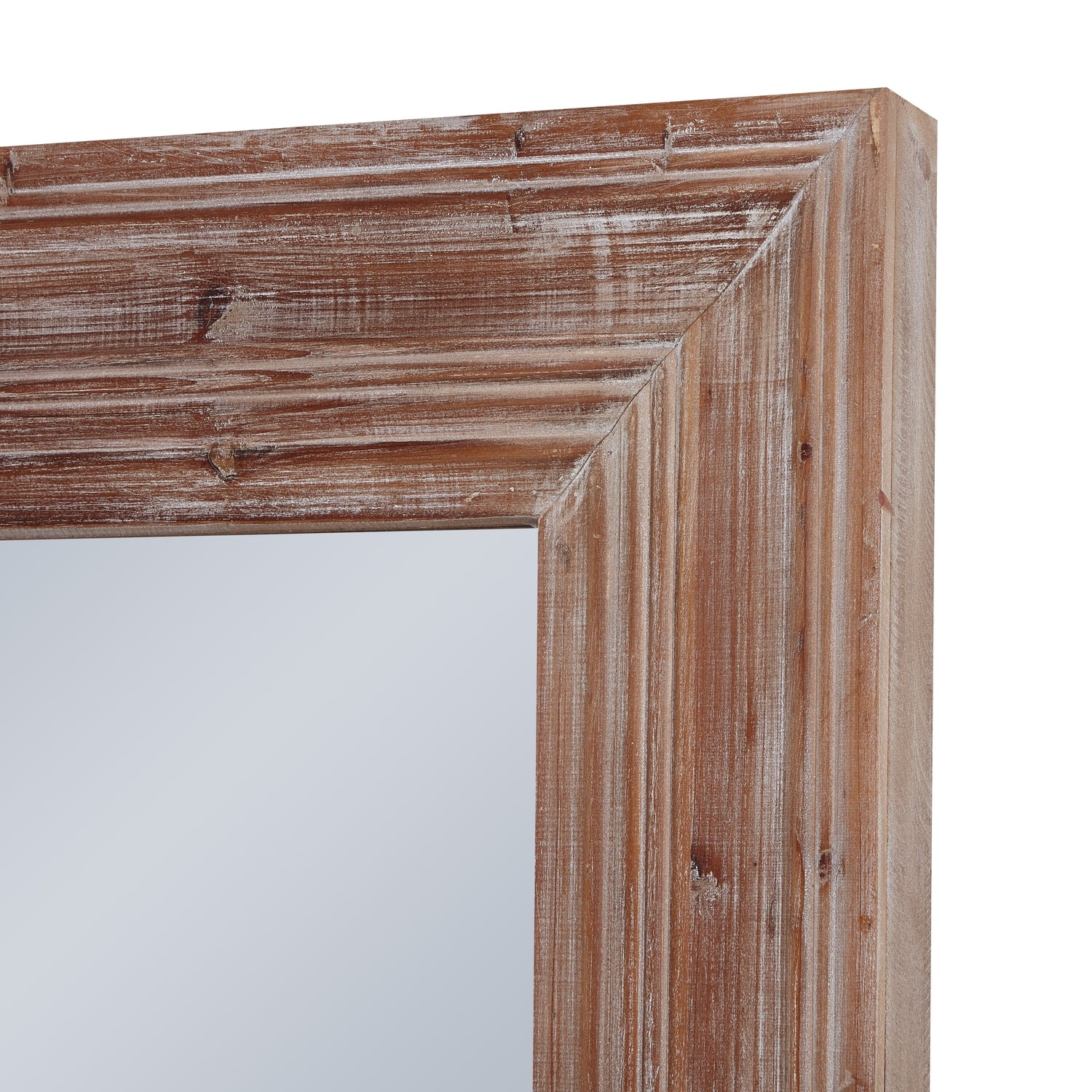 Newby Washed Wood Large Mirror - Skandi London