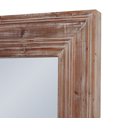 Newby Washed Wood Large Mirror - Skandi London