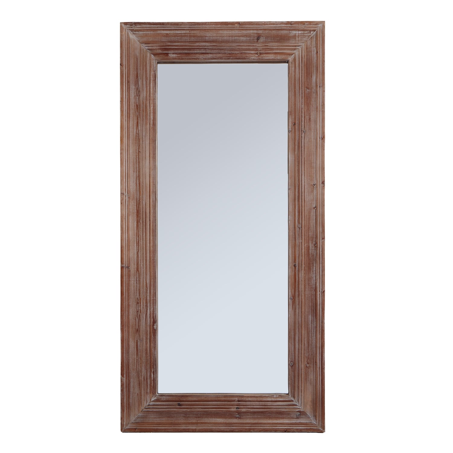 Newby Washed Wood Large Mirror - Skandi London