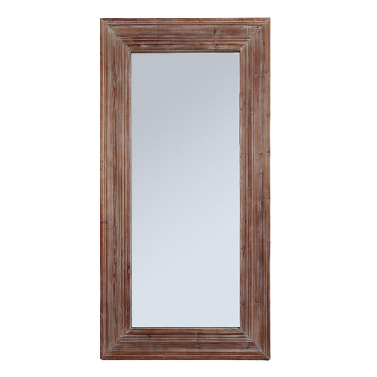 Newby Washed Wood Large Mirror - Skandi London