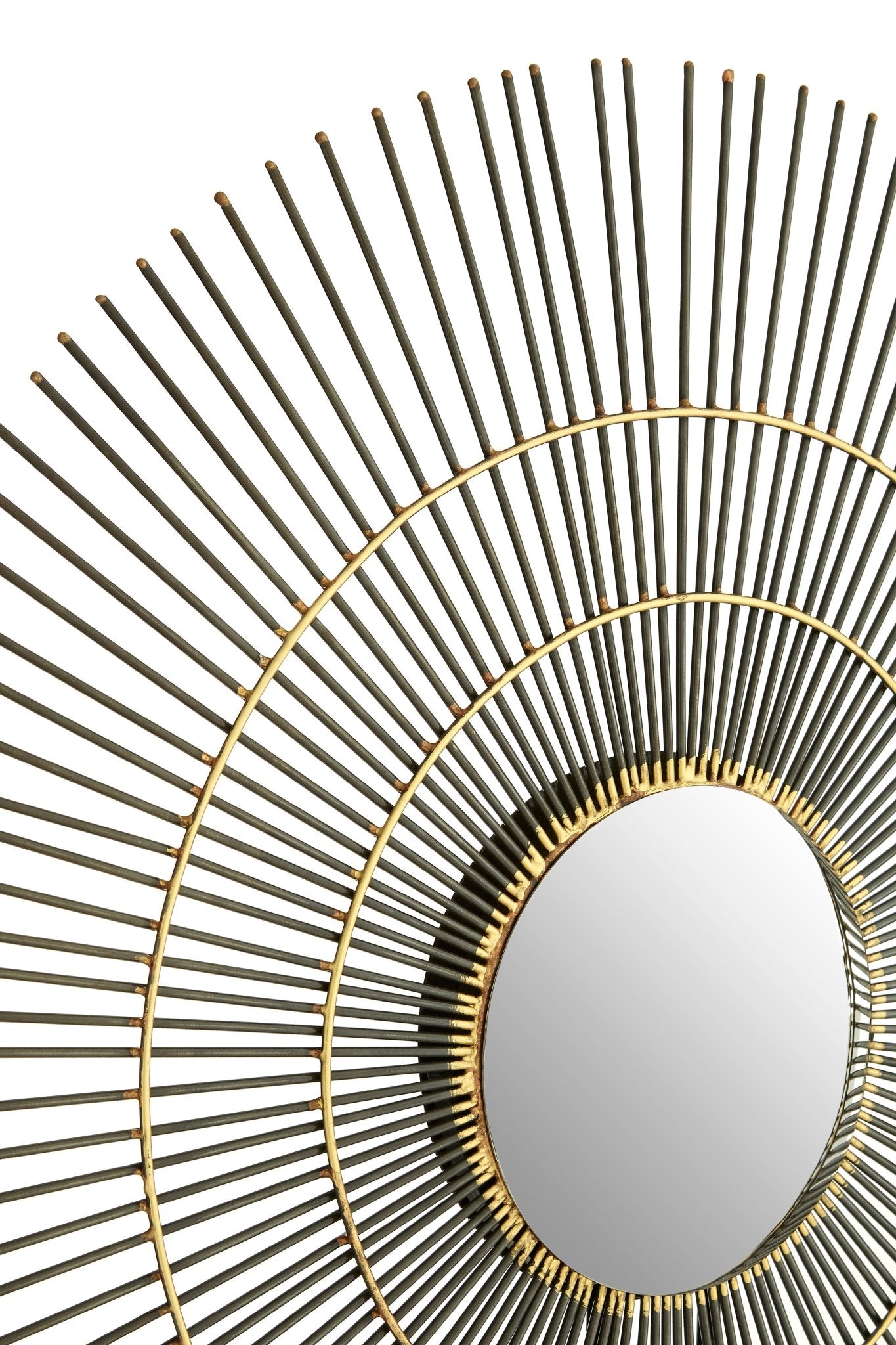 Kaspar Large Metallic Finish Quill Sculpture - Skandi London