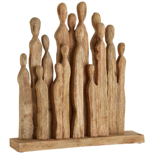 Roar Group Wooden Sculpture - Skandi London