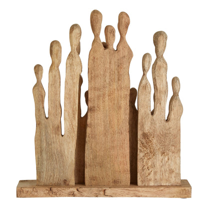 Roar Group Wooden Sculpture - Skandi London