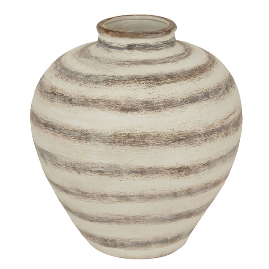 Ravello Large Stripe Amfora Vase - Skandi London