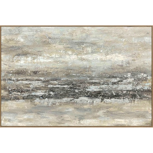 Traverse Hand Painted Canvas In Frame - Skandi London