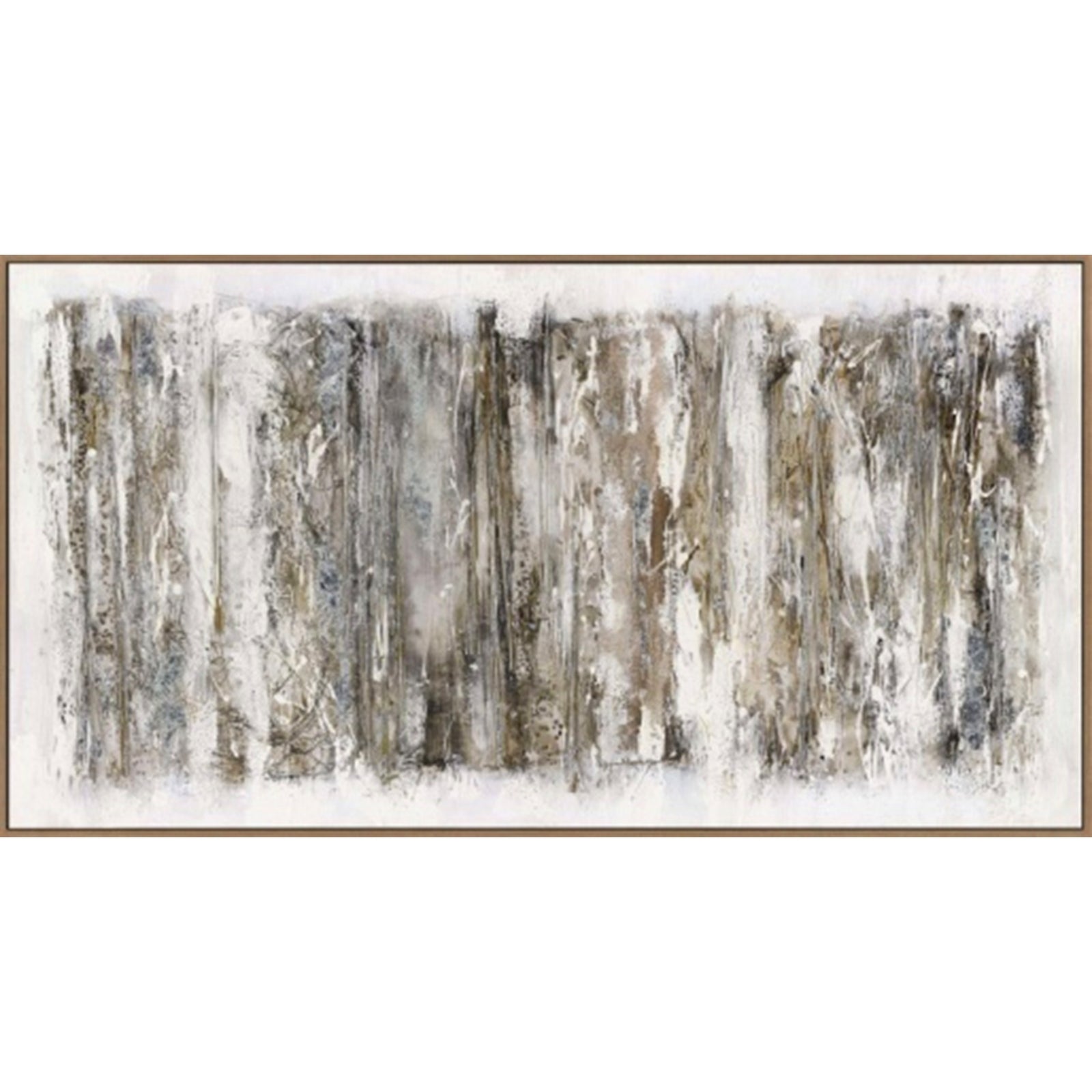 Ethereal Hand Painted Canvas In Frame - Skandi London