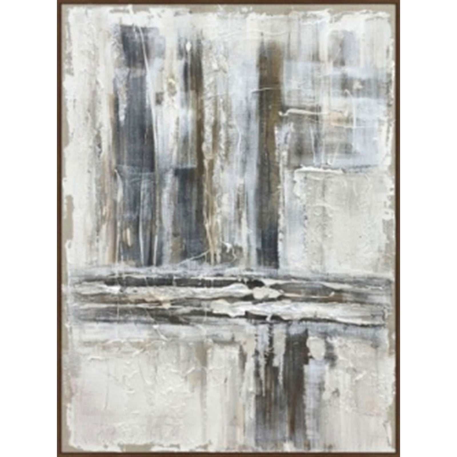 Outlook Hand Painted Canvas In Frame - Skandi London