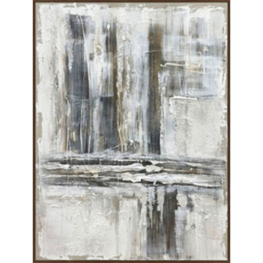 Outlook Hand Painted Canvas In Frame - Skandi London