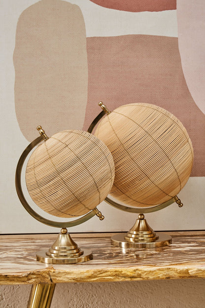 Janson Large Rattan Globe - Skandi London