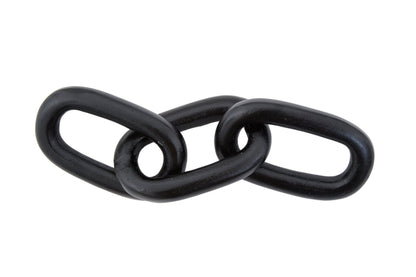 Maja Large Black Aluminium Chain Sculpture - Skandi London