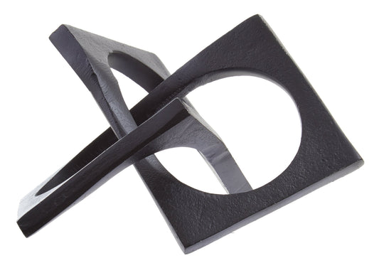Maja Black Finish Sculpture - Skandi London