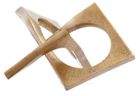 Maja Gold Finish Sculpture - Skandi London