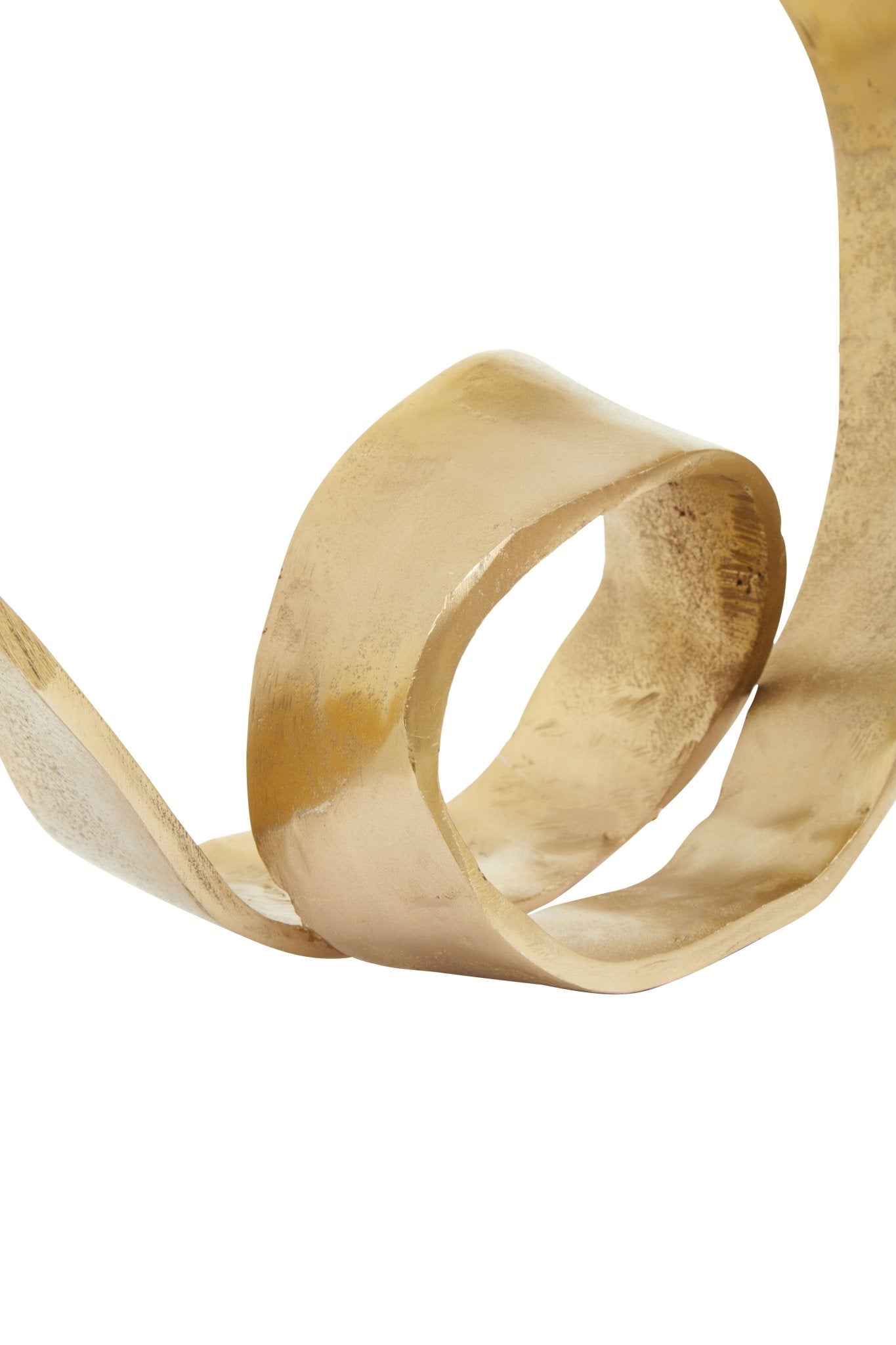 Maja Gold Finish Knot Sculpture - Skandi London