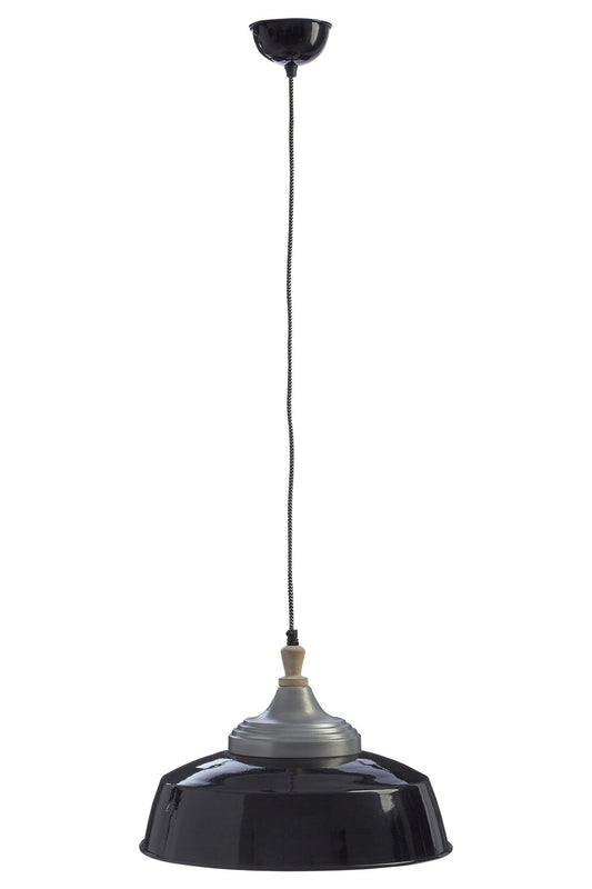 Latham Black Large Pendant Light - Skandi London