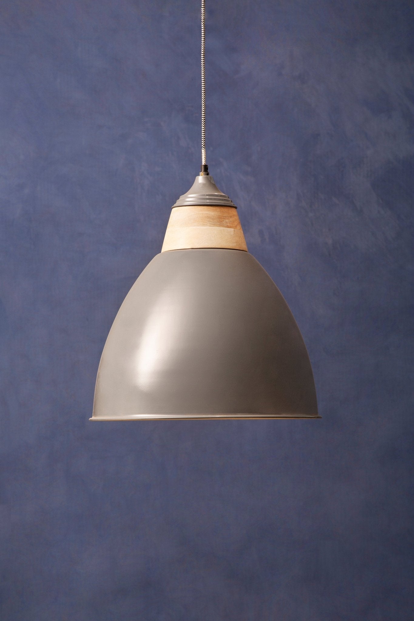 Latham Grey Extra Large Pendant Light - Skandi London