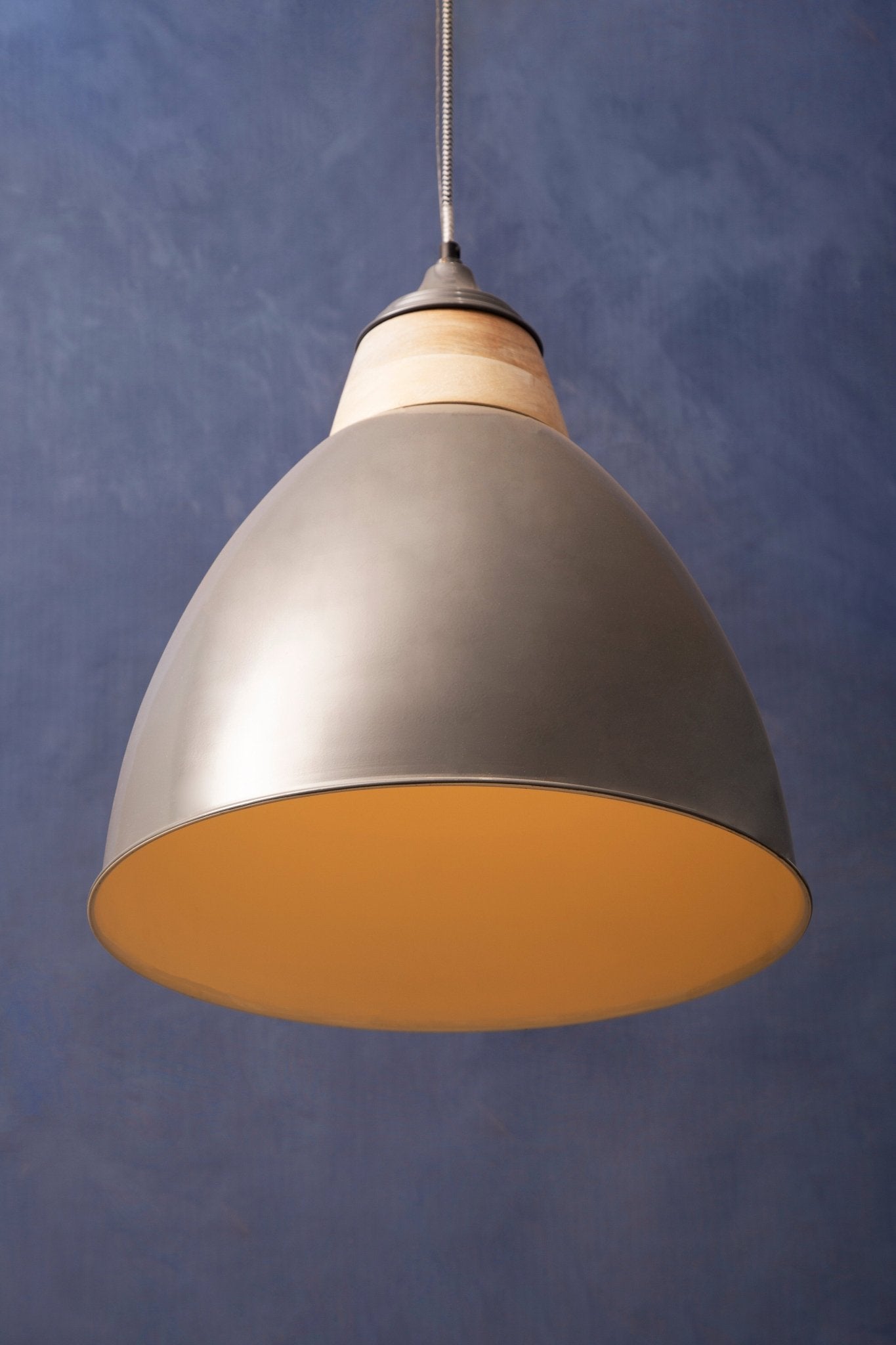 Latham Grey Extra Large Pendant Light - Skandi London