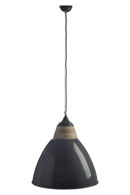Latham Grey Extra Large Pendant Light - Skandi London