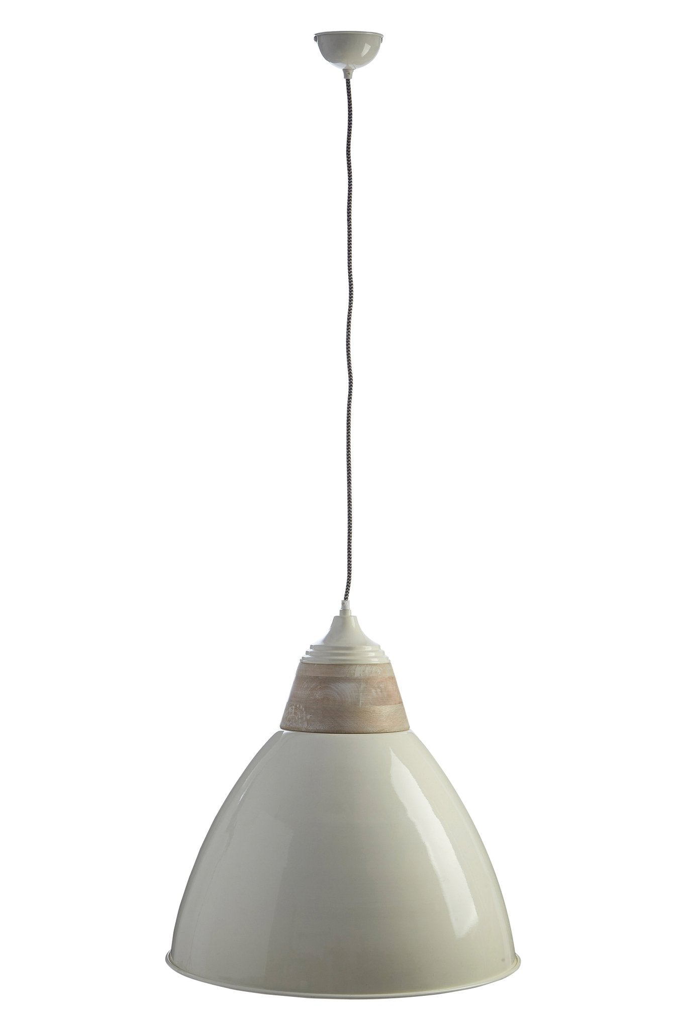 Latham White Extra Large Pendant Light - Skandi London