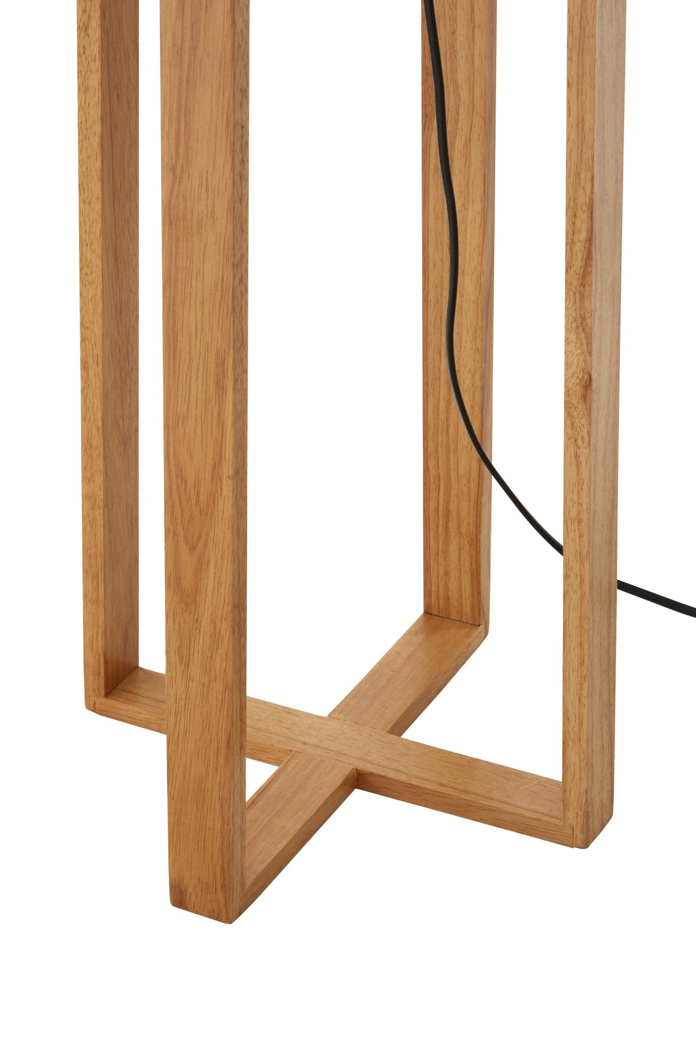 Hjordis Wooden Floor Lamp - Skandi London