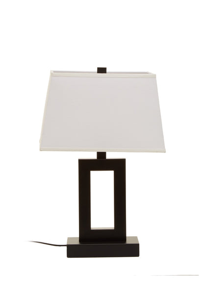 Ingrid Black and White Table Lamp - Skandi London