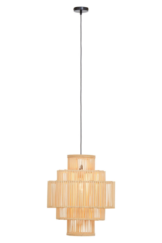 Hjalmar Bamboo Pendant Light - Skandi London
