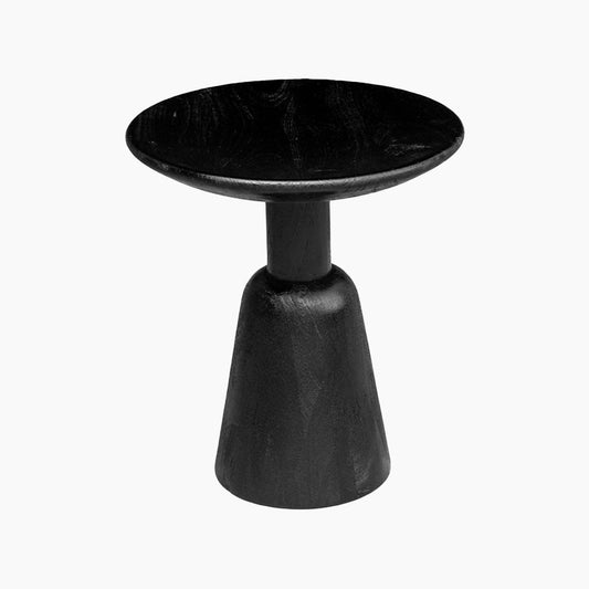 Greenwich Sculptural Wooden End Table - Skandi London