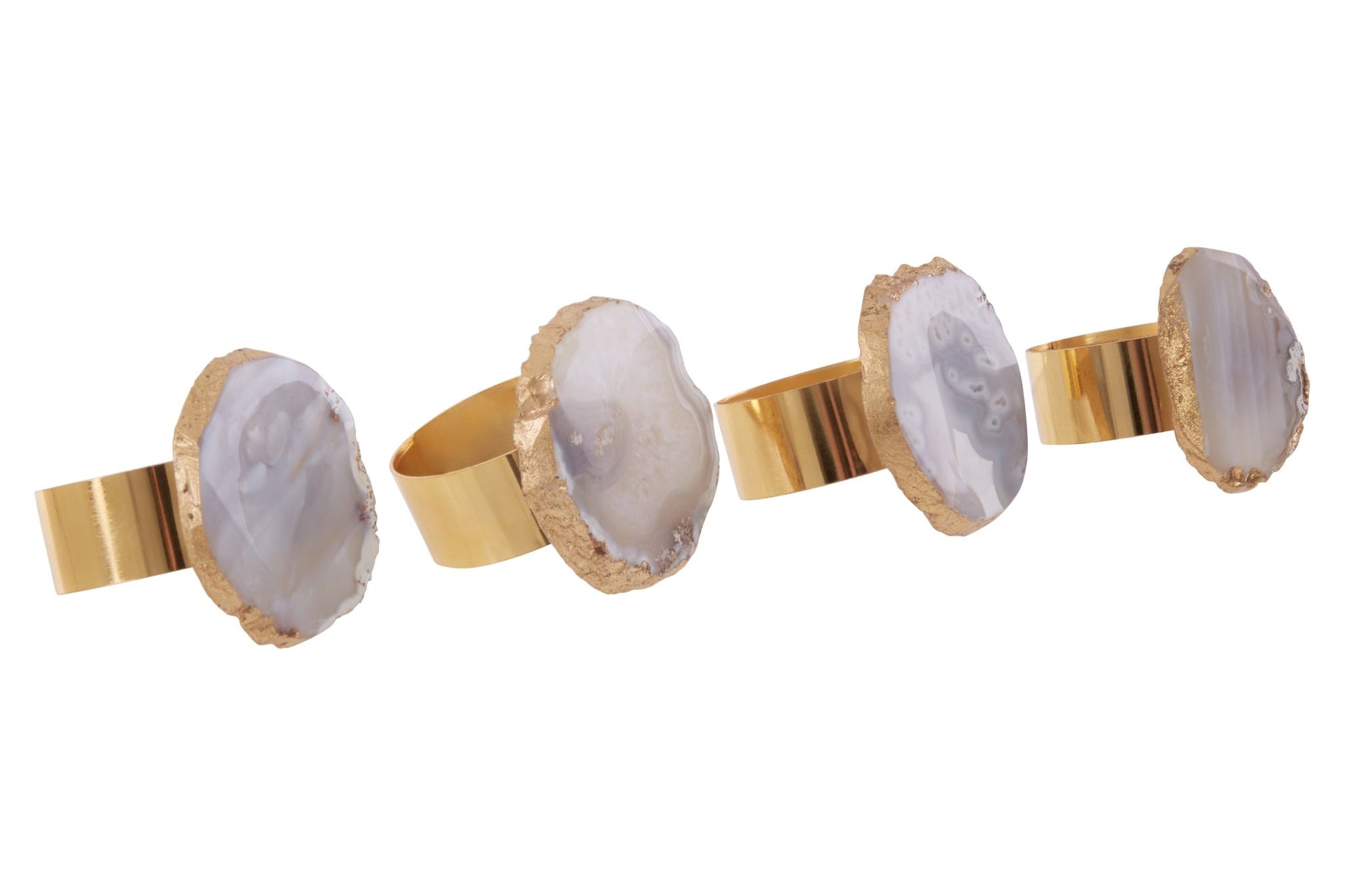Agata Napkin Rings - Skandi London