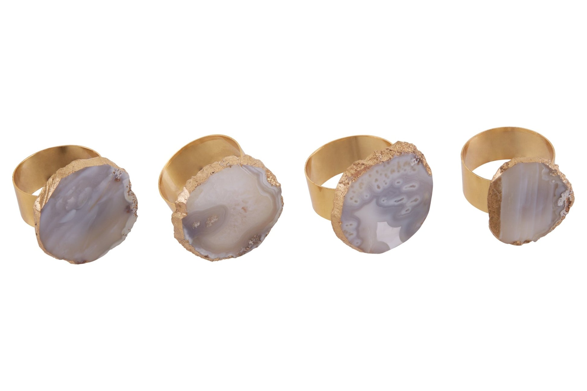 Agata Napkin Rings - Skandi London