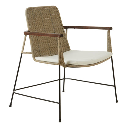 Gunner Traditional Design Natural Rattan Chair - Skandi London