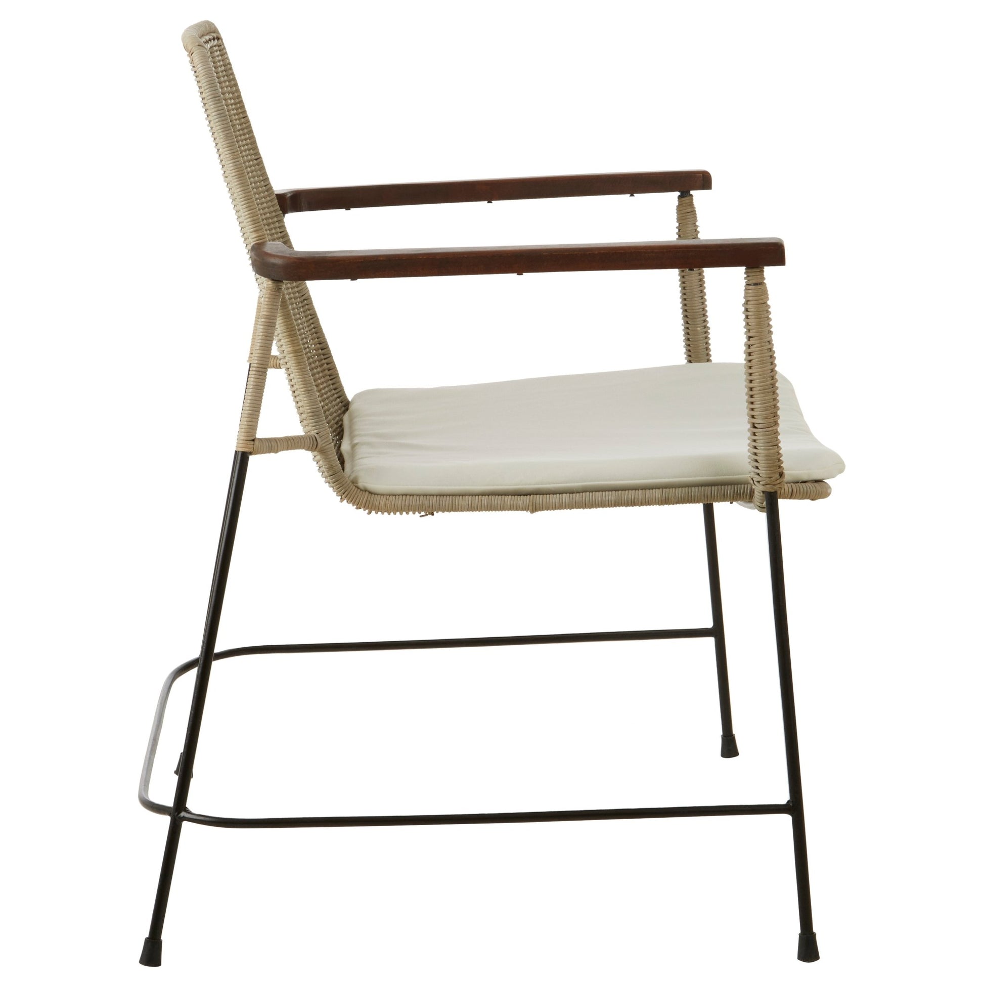 Gunner Traditional Design Natural Rattan Chair - Skandi London