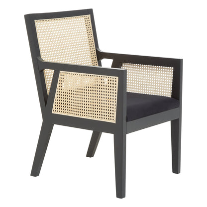 Carin Cane Rattan Back Chair - Skandi London
