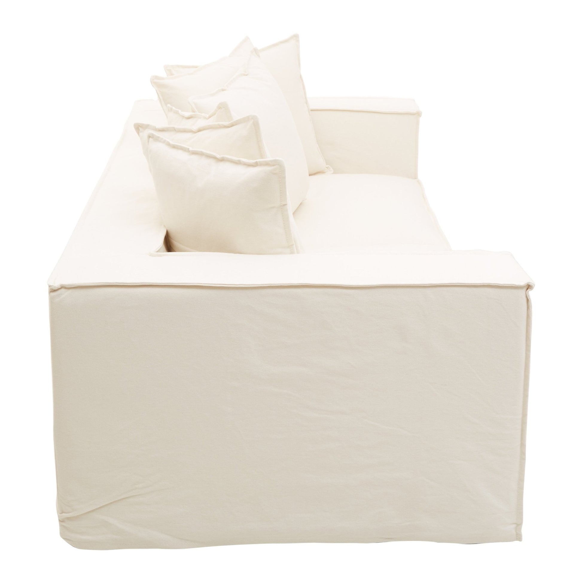 Juni 3 Seat Cream Sofa - Skandi London