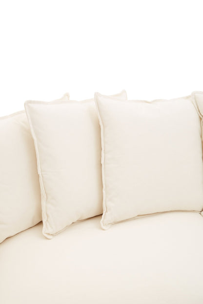 Juni 3 Seat Cream Sofa - Skandi London