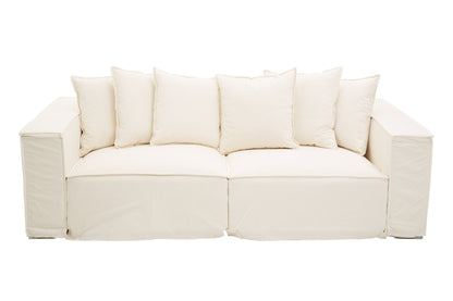 Juni 3 Seat Cream Sofa - Skandi London