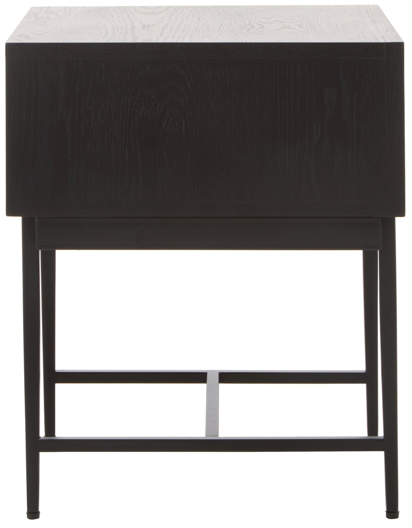 Gunnar Black Finish Side Table - Skandi London