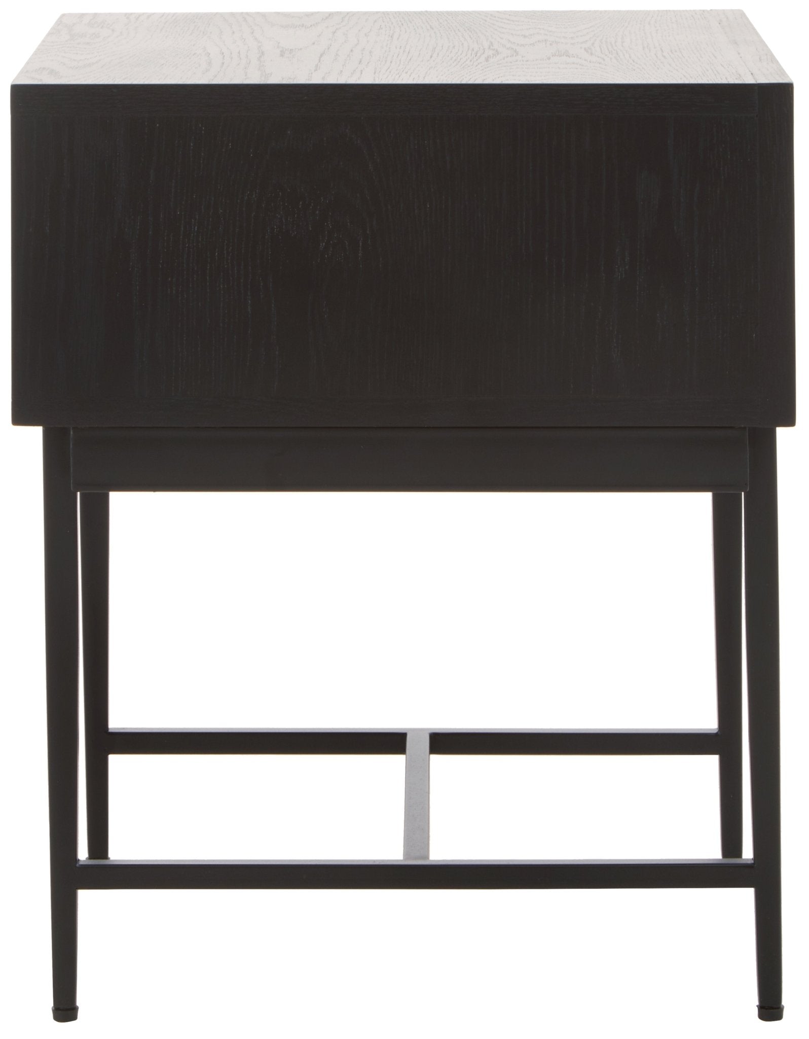 Gunnar Black Finish Side Table - Skandi London