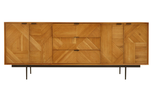 Gunnar Sideboard With Metal Legs - Skandi London